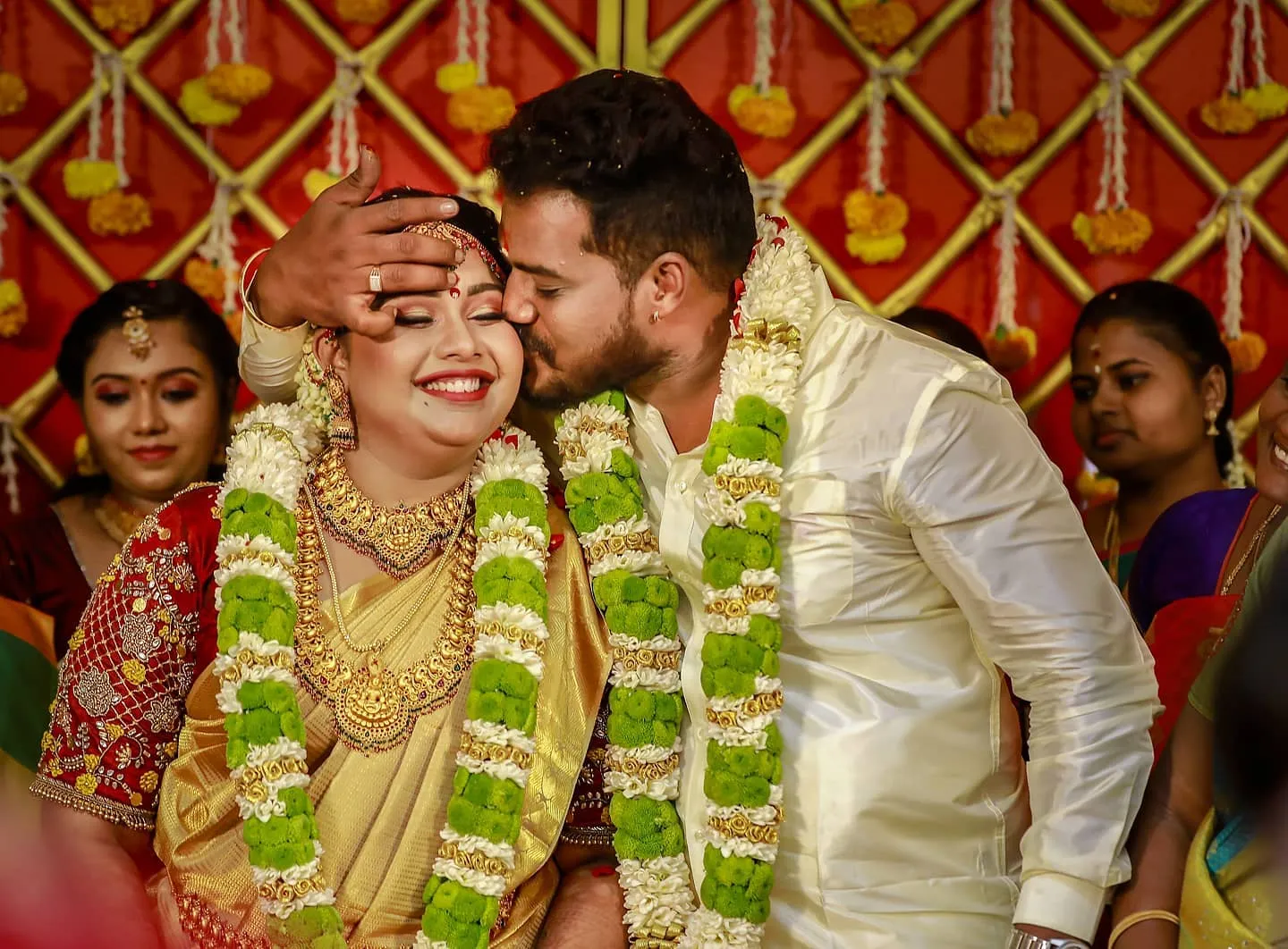 Groom's candid portrait